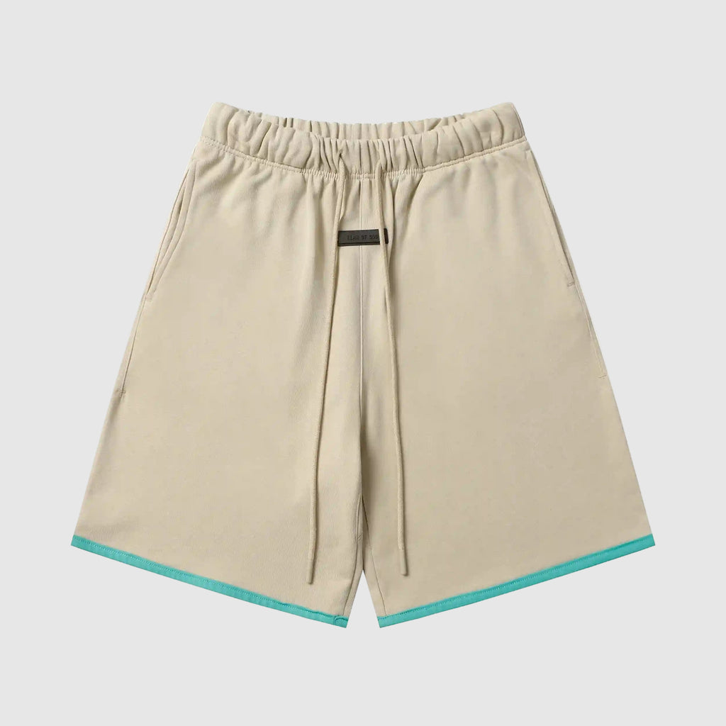 Essentials Clothing Light Cream Short