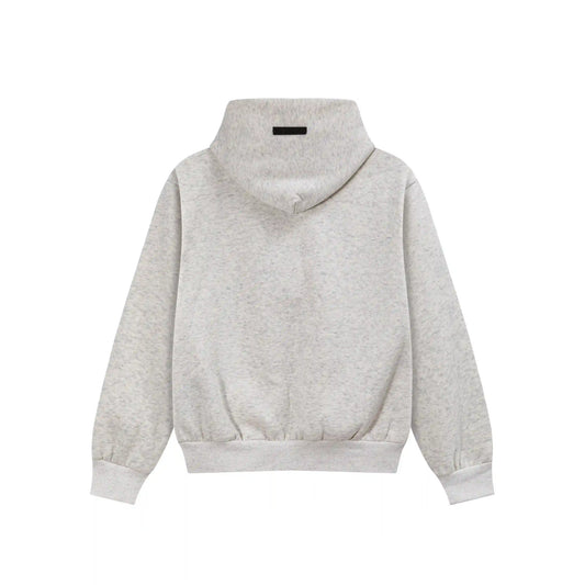 Fear of God Essentials Light Heathered Oatmeal Hoodie | Soft Neutral Hoodie