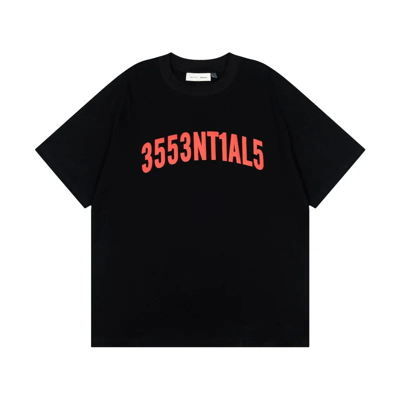 Fear of God ESSENTIALS Black Short Sleeve T-Shirt
