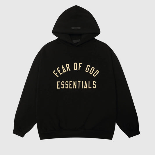 Essentials Black Hoodie – Fear of God