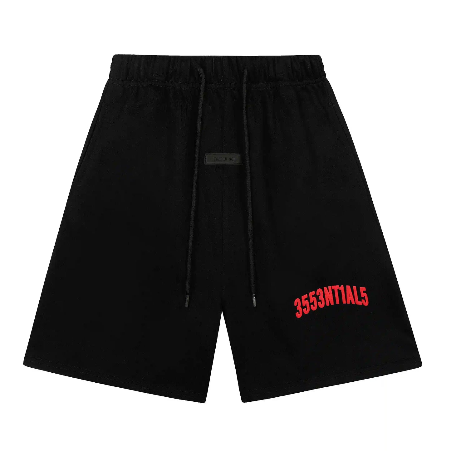 Fear of God Essentials Shorts – Black Fleece Relaxed Fit