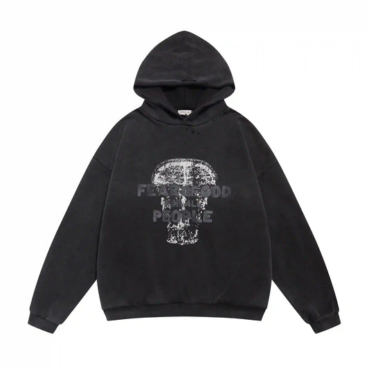 Fear of God ESSENTIALS Signature LA PANTERES BLACK Hoodie