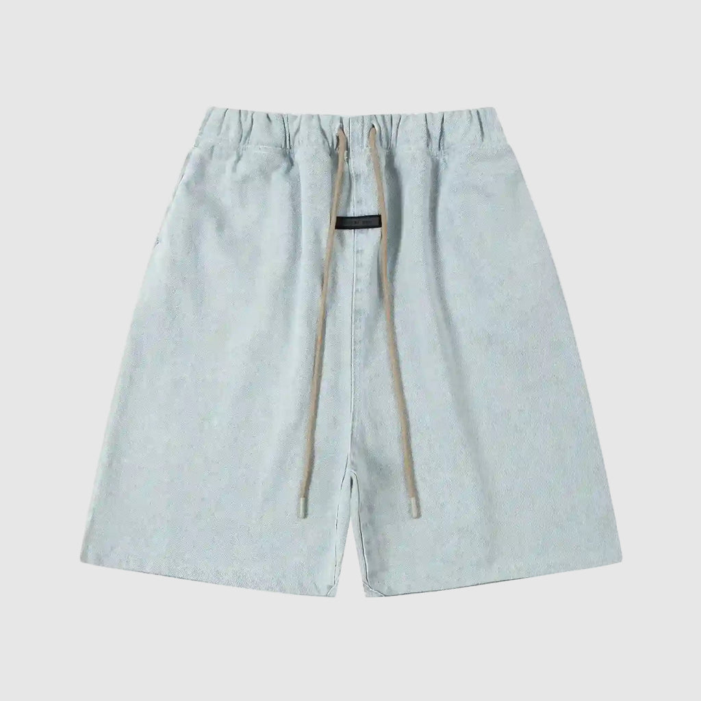 Essentials Clothing Denim Blue Short