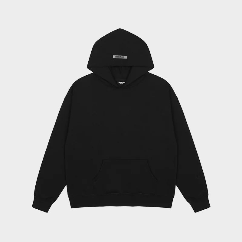 ESSENTIALS Clothing Black Hoodie