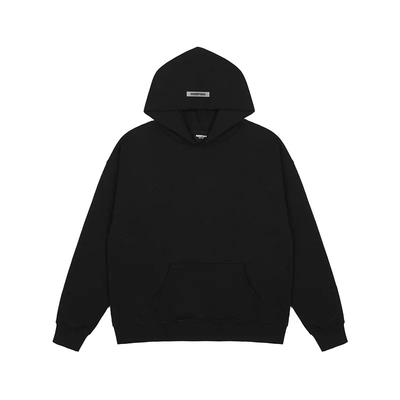 ESSENTIALS Clothing Black Hoodie