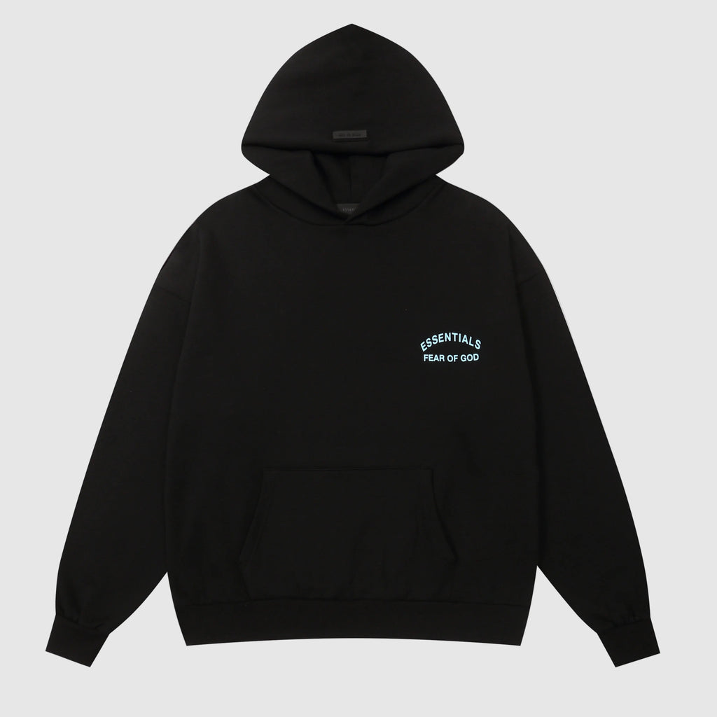 ESSENTIALS Clothing Black Hoodie