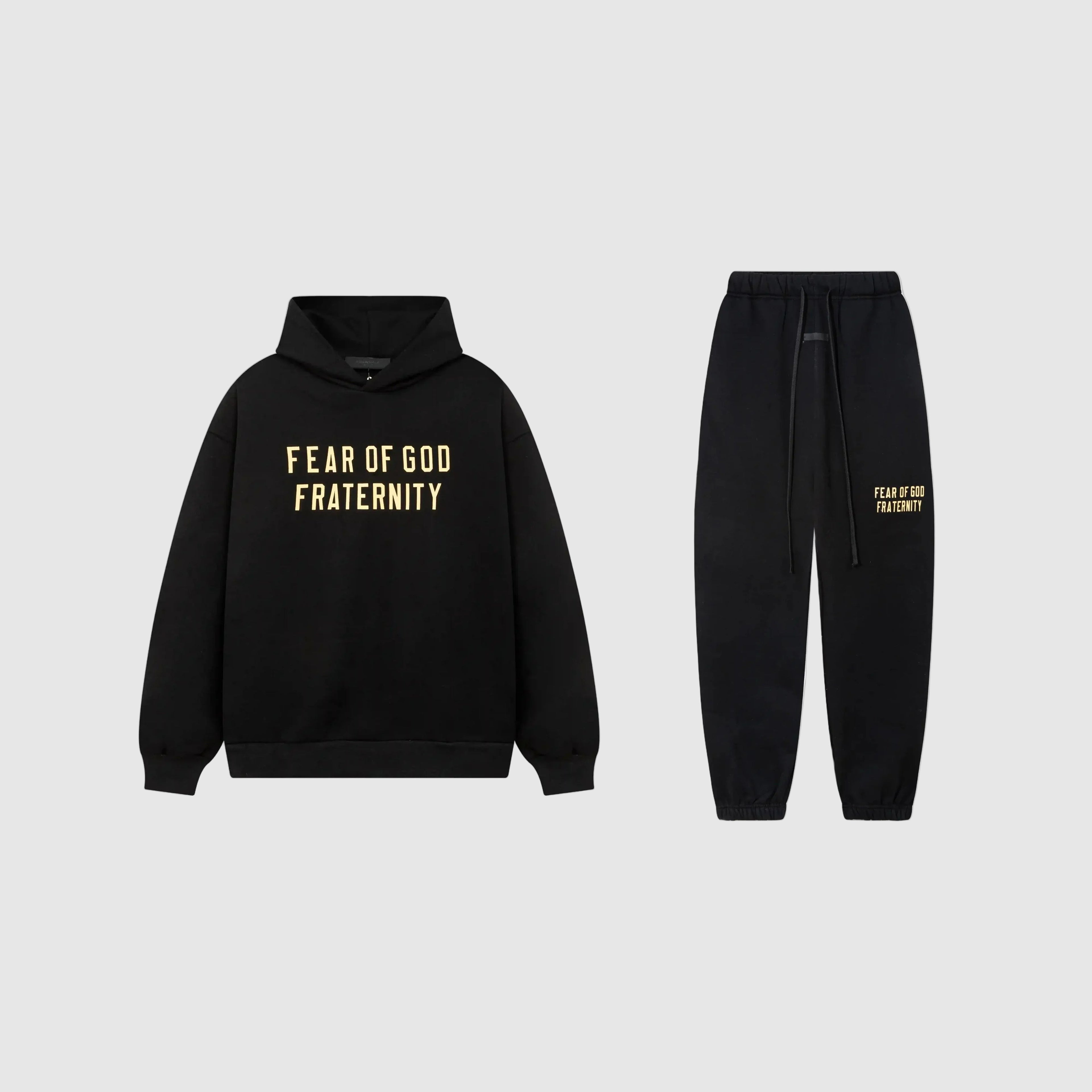 ESSENTIALS Clothing Black Tracksuit