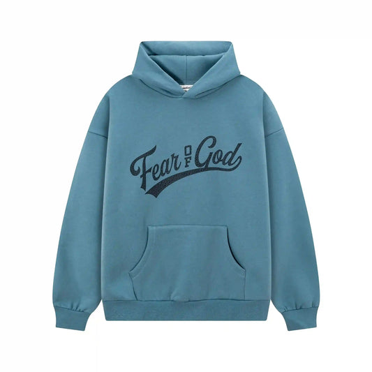 Fear of God Essentials Coastal Blue Hoodie
