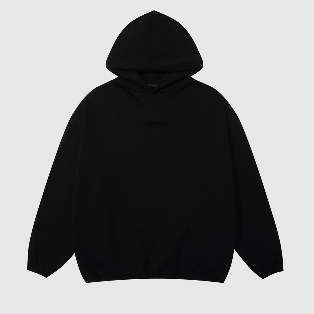 ESSENTIALS Clothing Black Hoodie