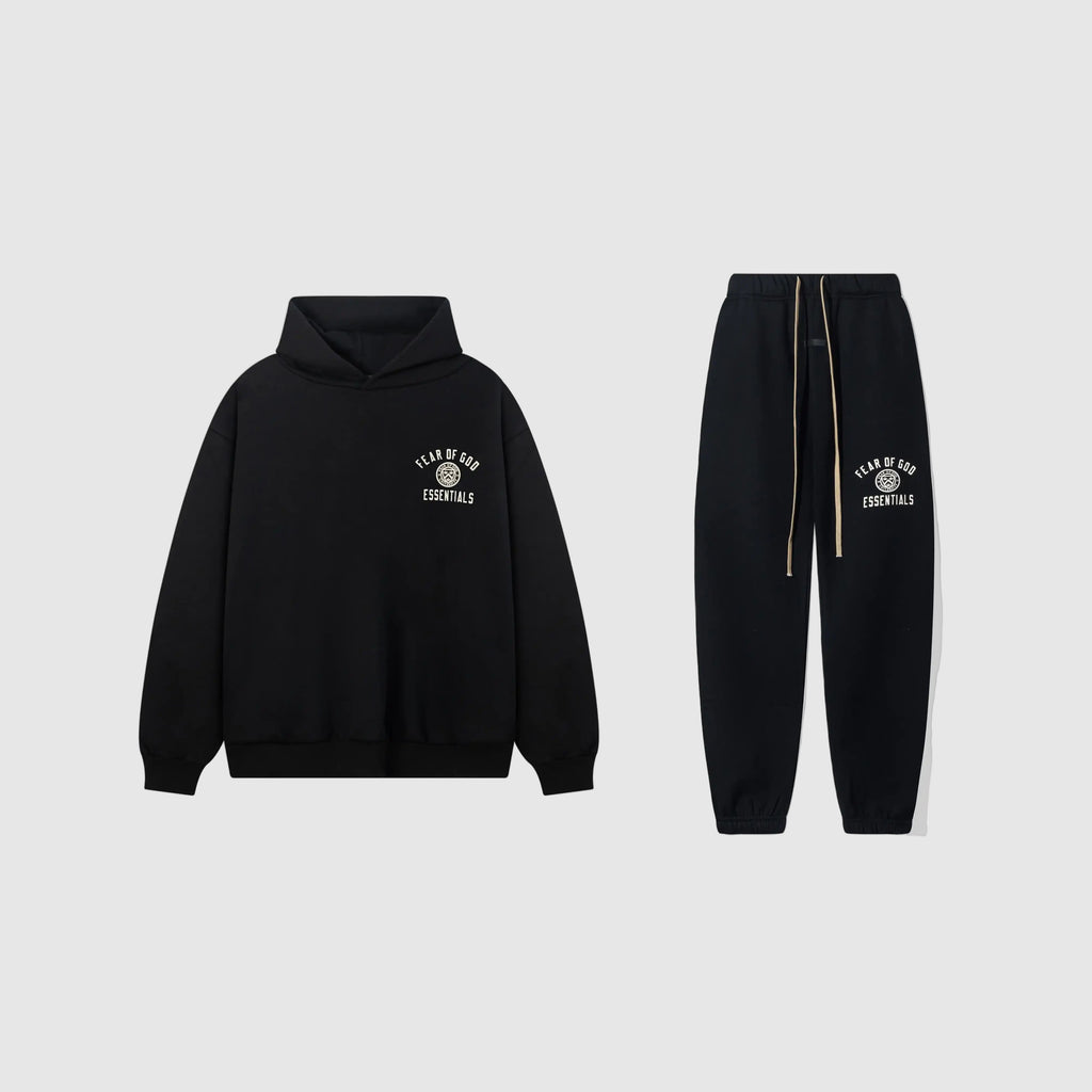 ESSENTIALS Clothing Black Tracksuit