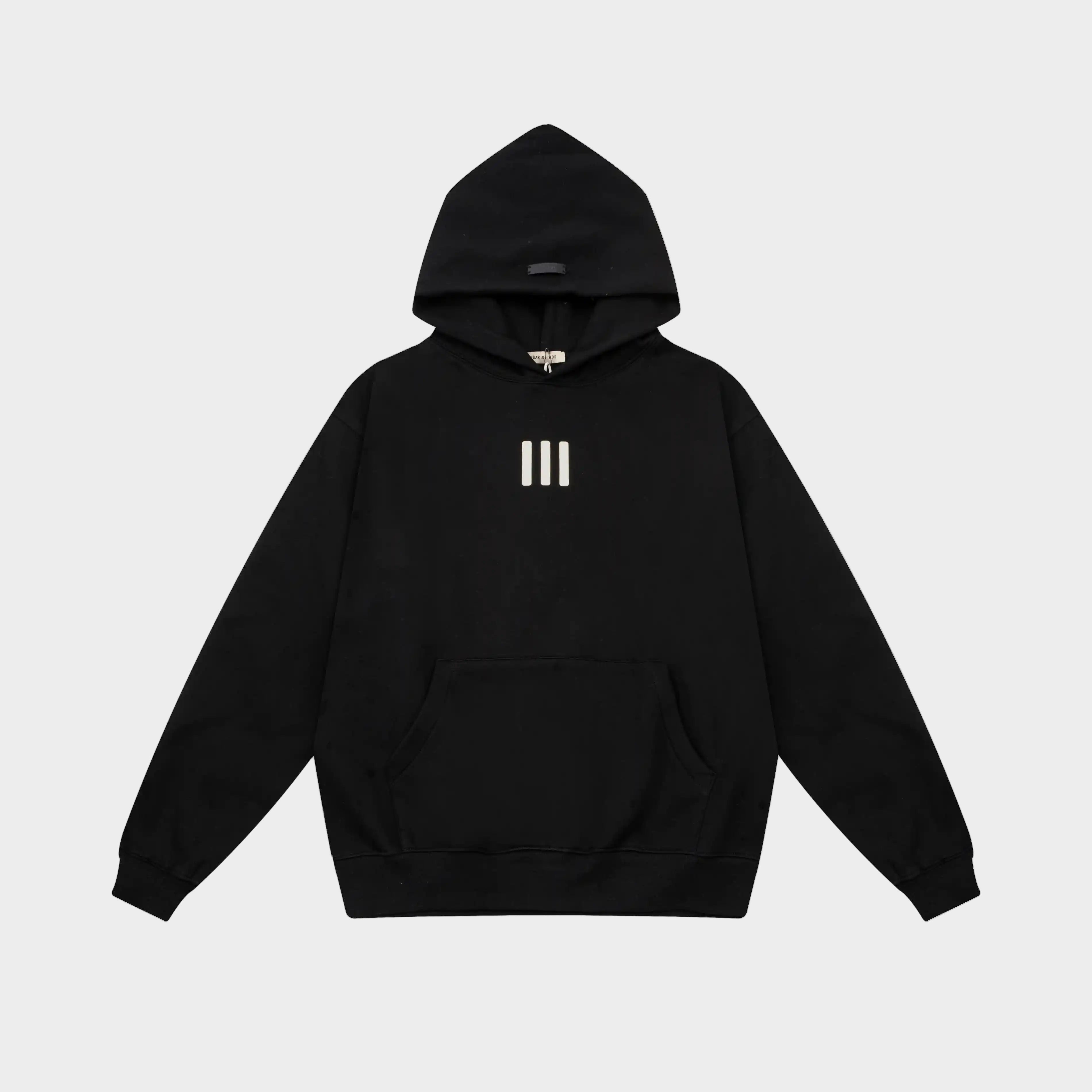 ESSENTIALS Clothing Black Hoodie