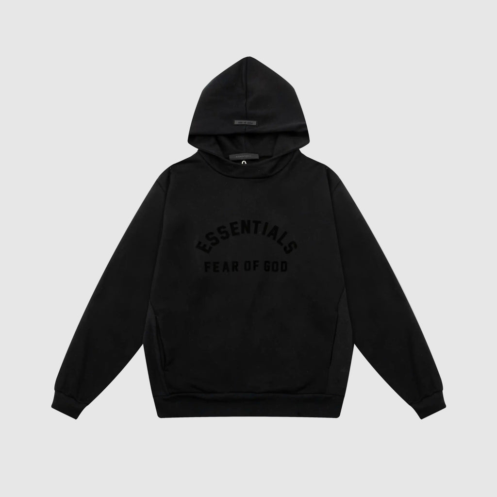 ESSENTIALS Clothing Black Hoodie