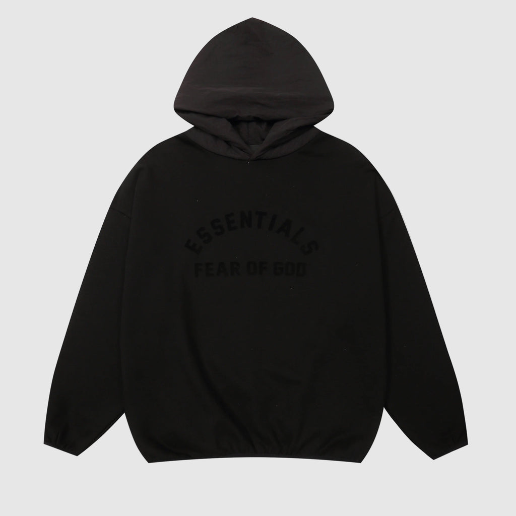 ESSENTIALS Clothing Black Hoodie