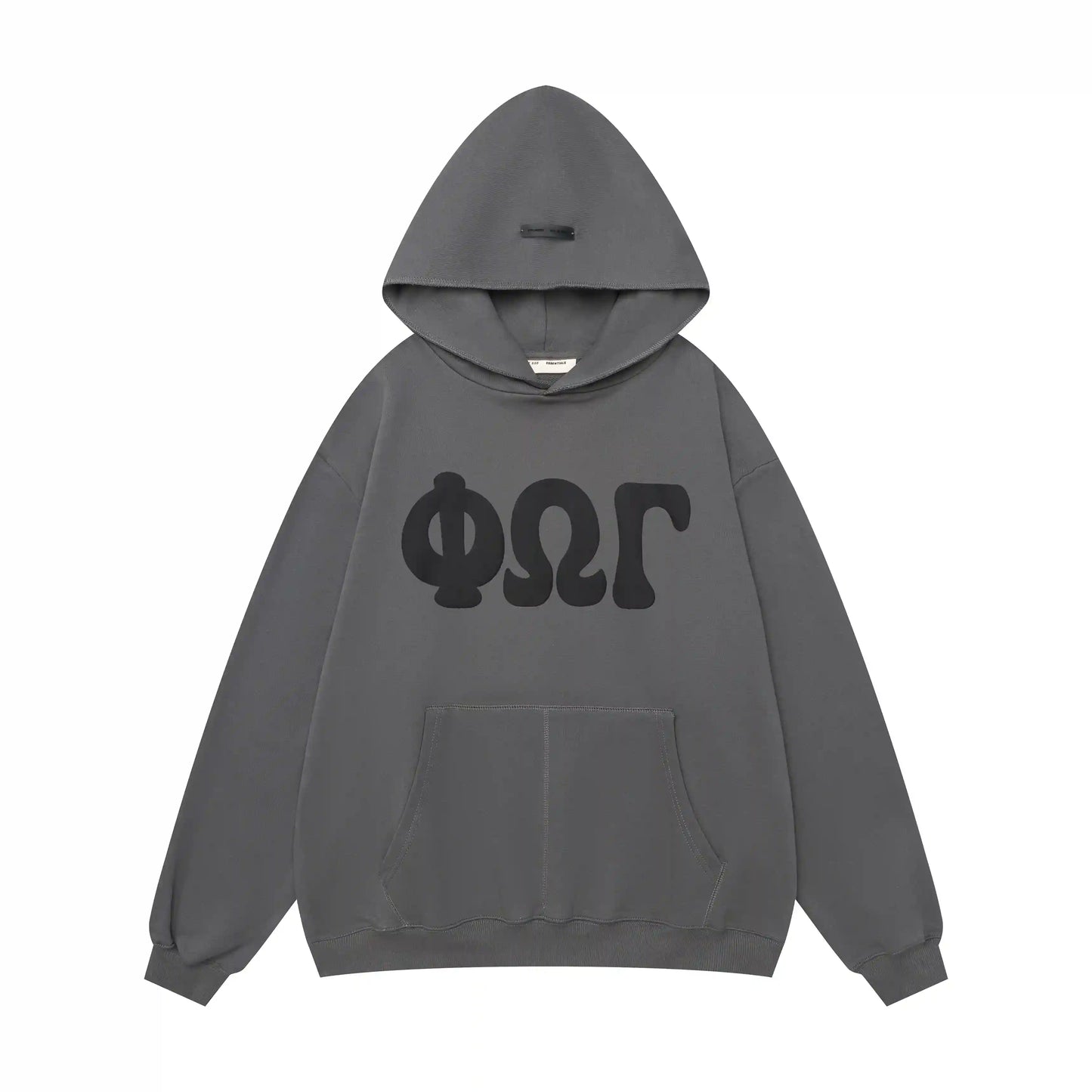 Fear of God Essentials Gray Hoodie | Everyday Grey Pullover Essentials Hoodie