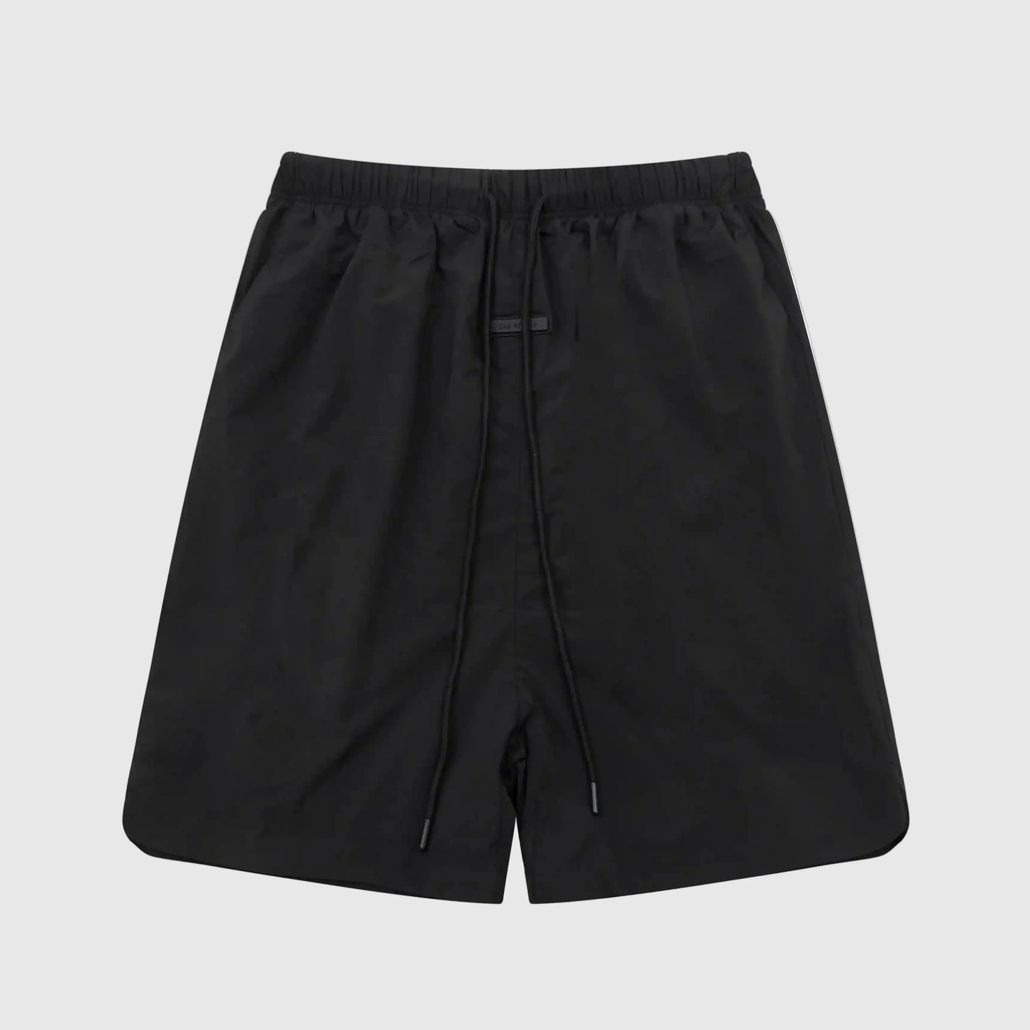 Essentials cream relaxed shorts by Fear of God pocket detail
