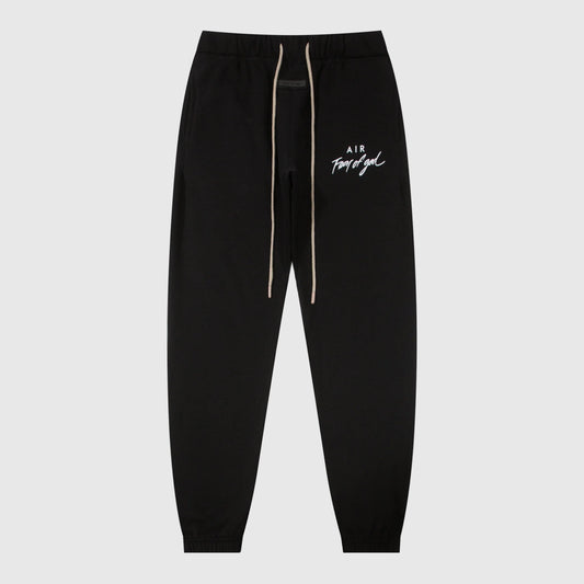 Black sweatpants by Fear of God relaxed fit joggers