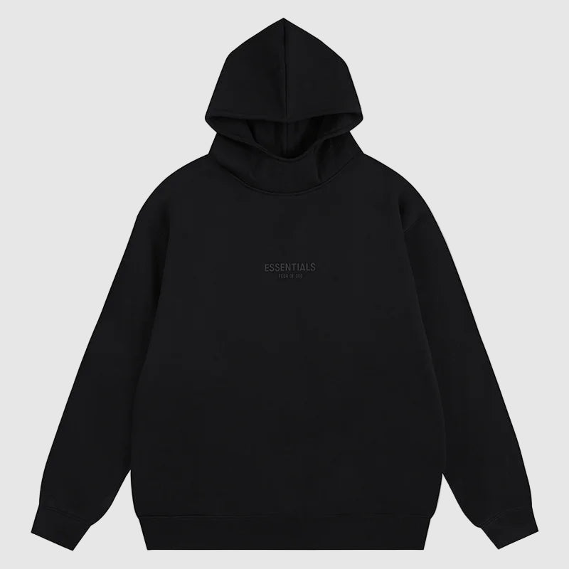 ESSENTIALS Clothing Black Hoodie