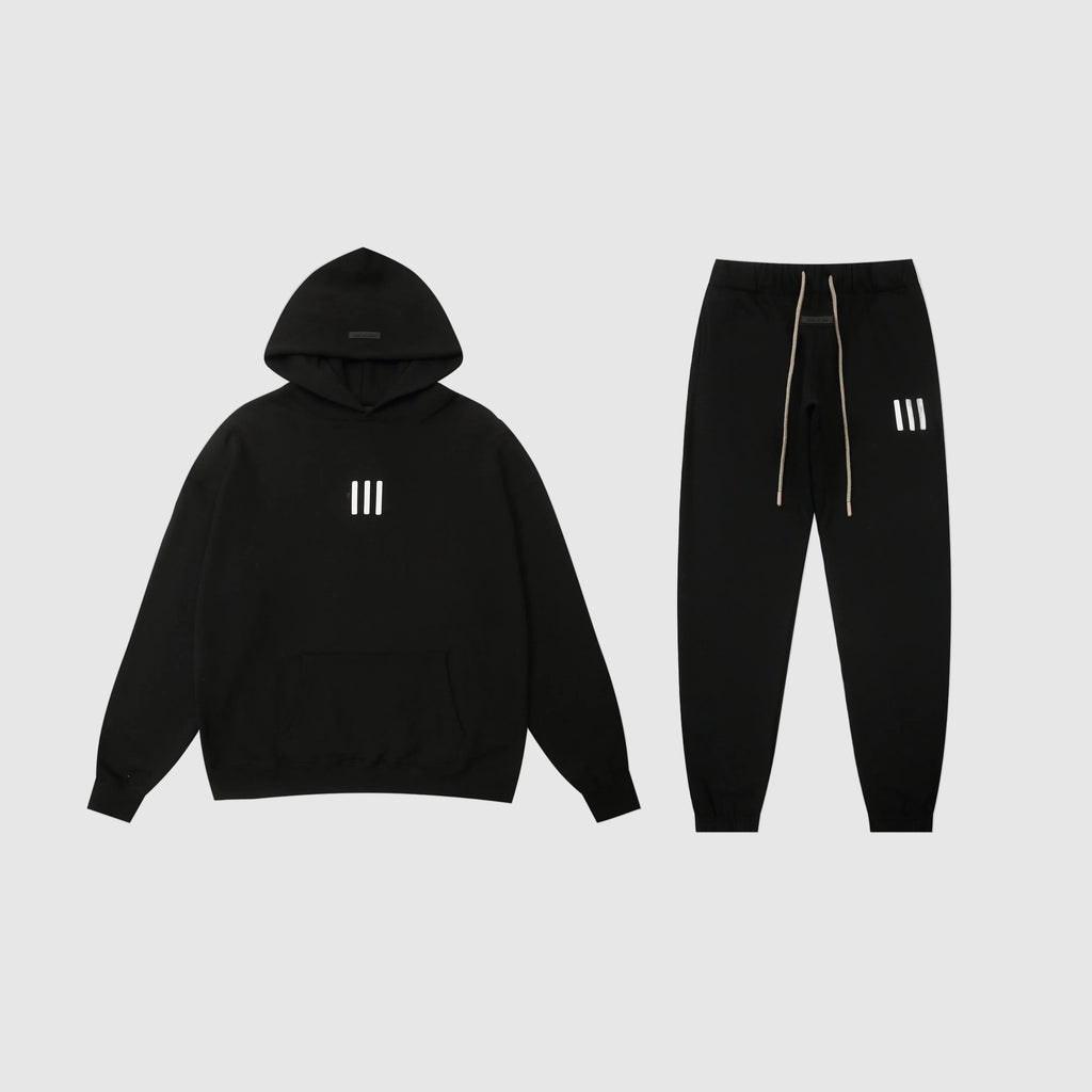 ESSENTIALS Clothing Black Tracksuit