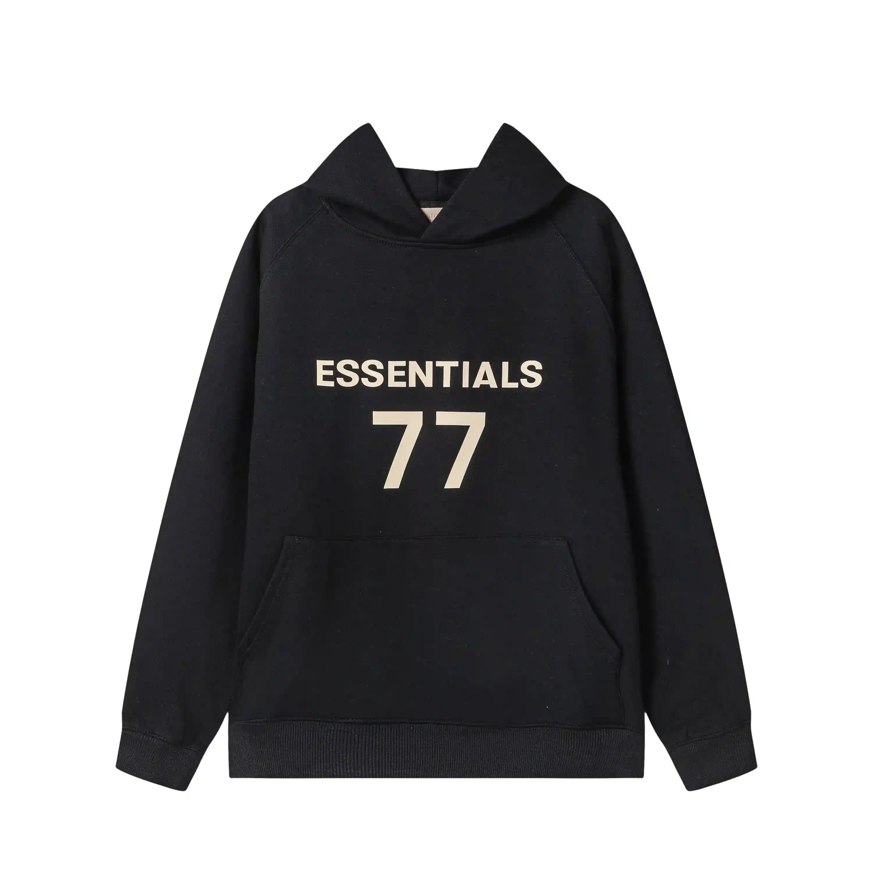 ESSENTIALS Clothing Black Hoodie