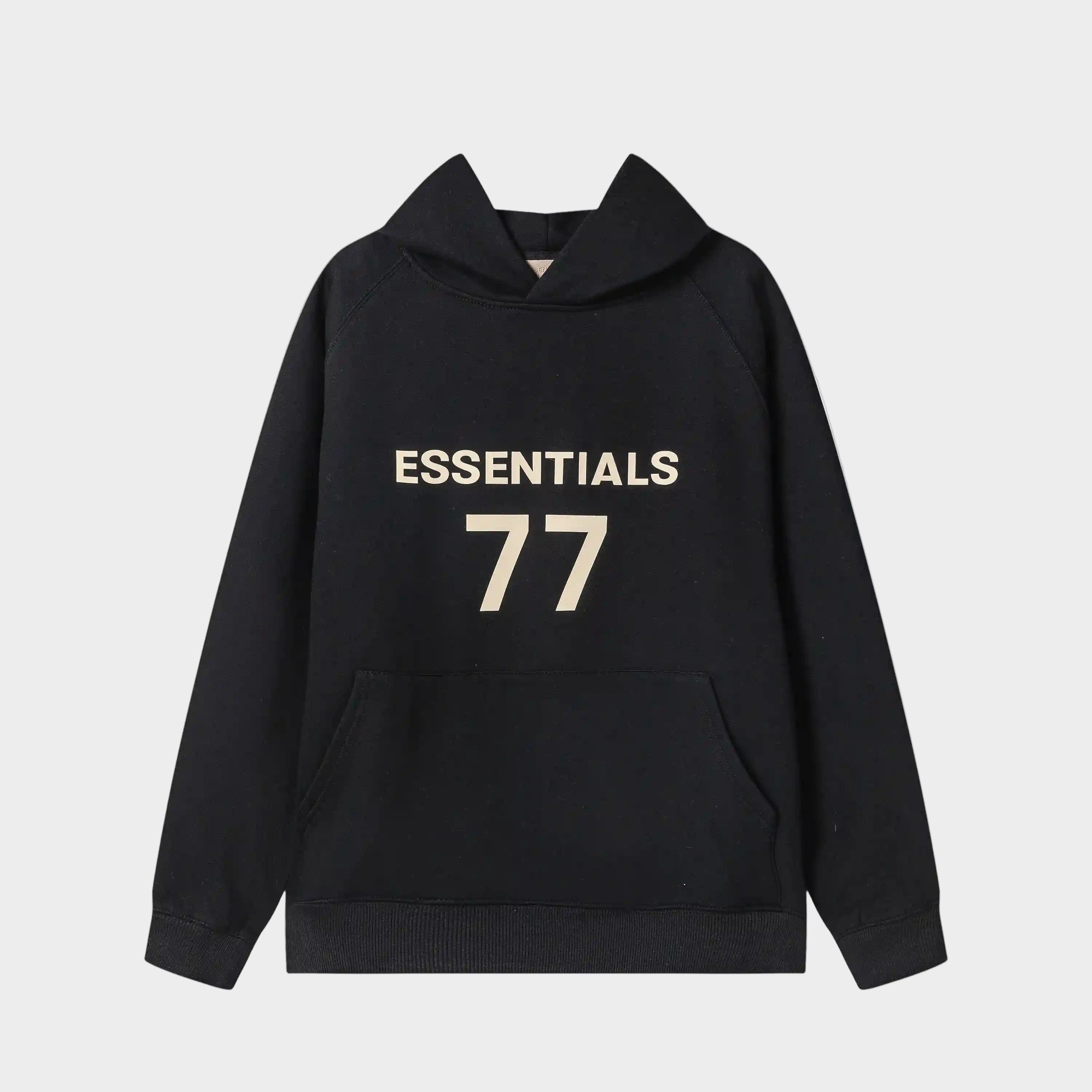 ESSENTIALS Clothing Black Hoodie
