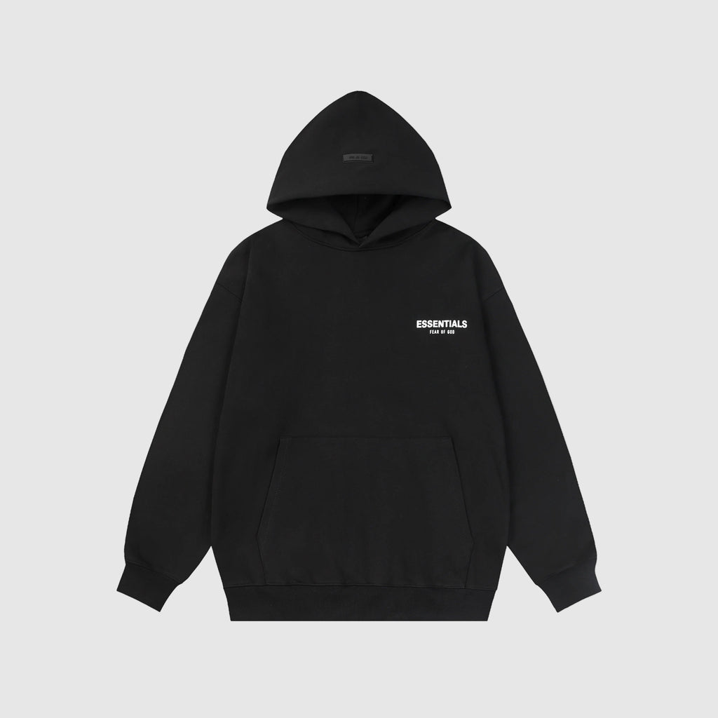ESSENTIALS Clothing Black Hoodie