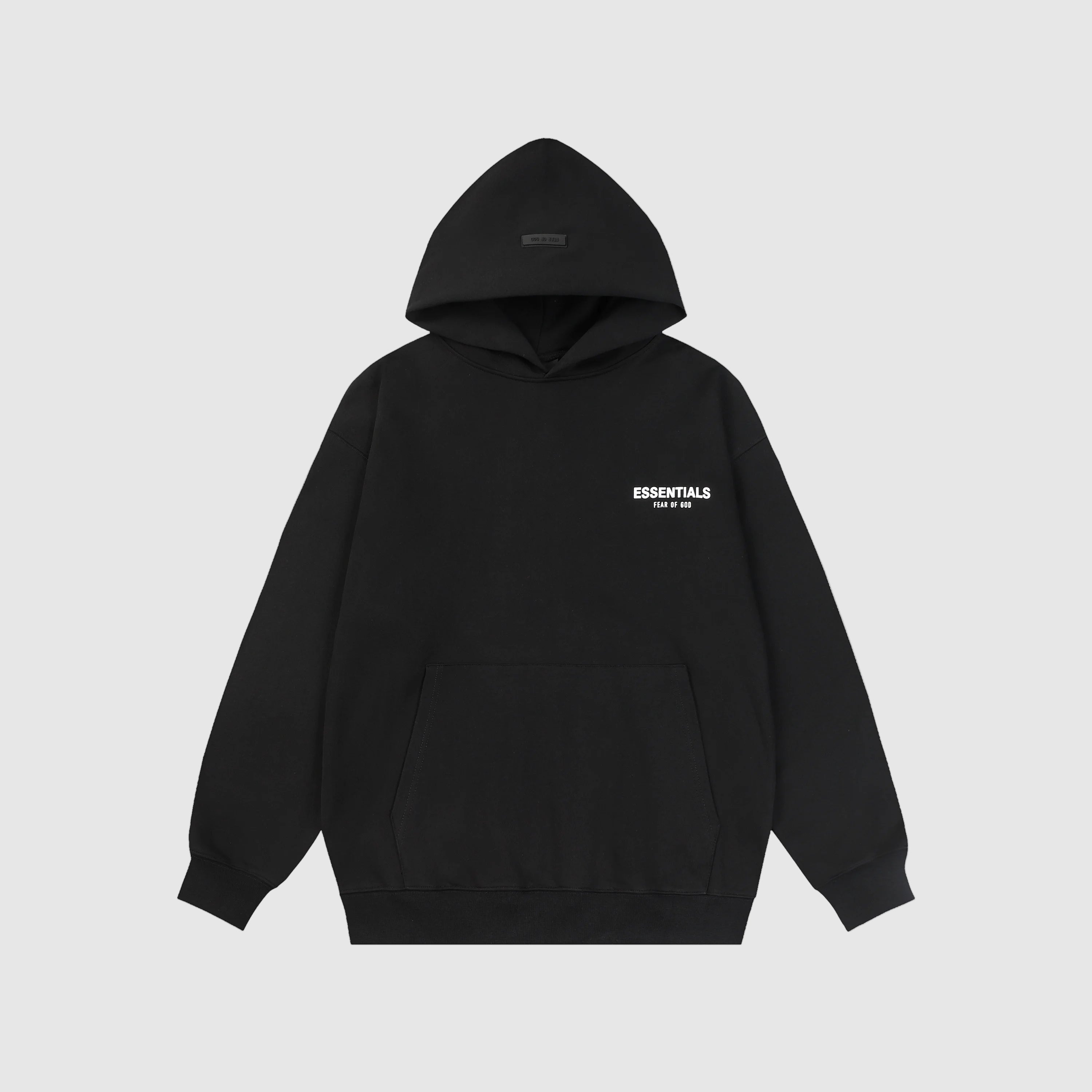 ESSENTIALS Clothing Black Hoodie