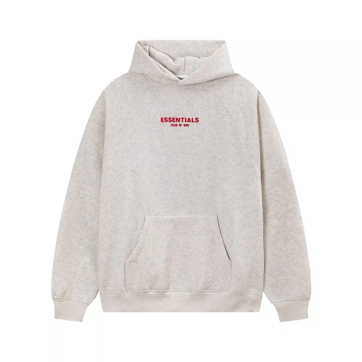 Fear of God ESSENTIALS Light Heathered Oatmeal Hoodie