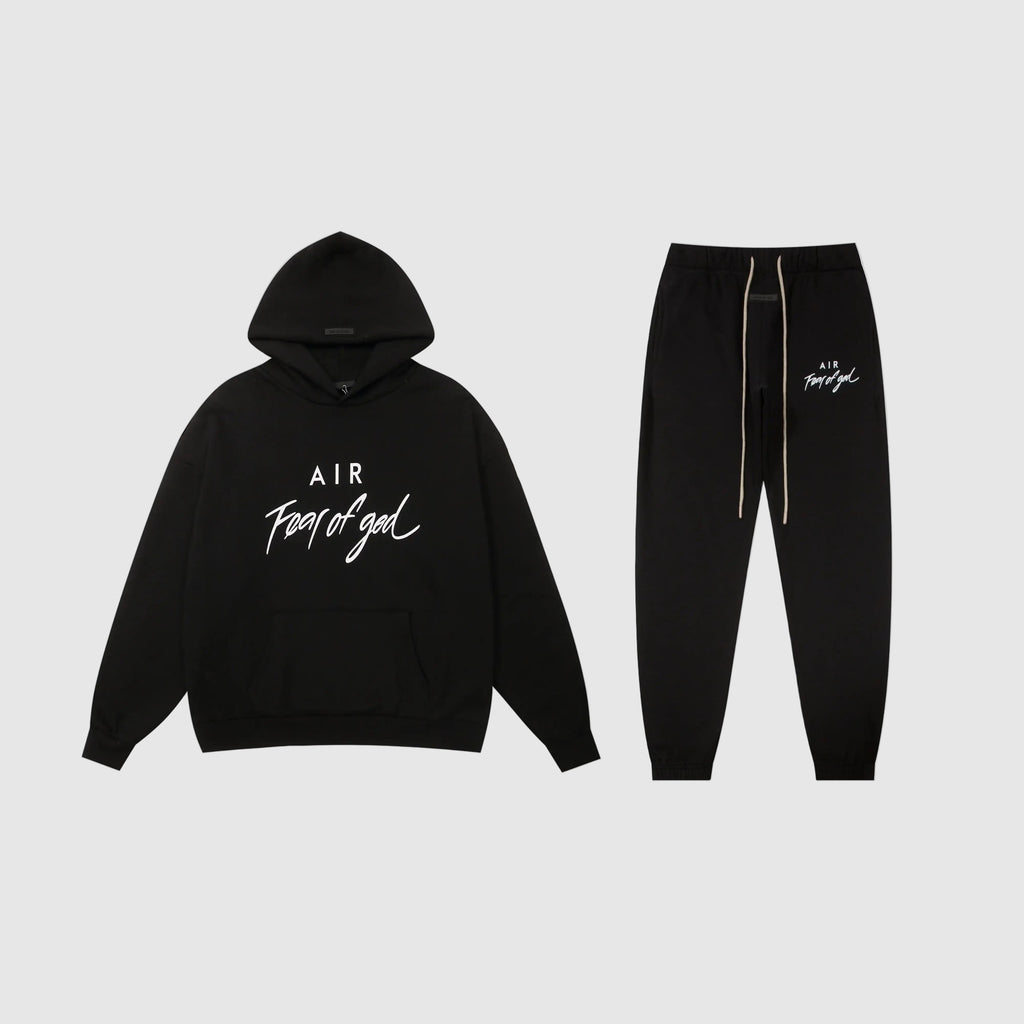 ESSENTIALS Clothing Black Tracksuit
