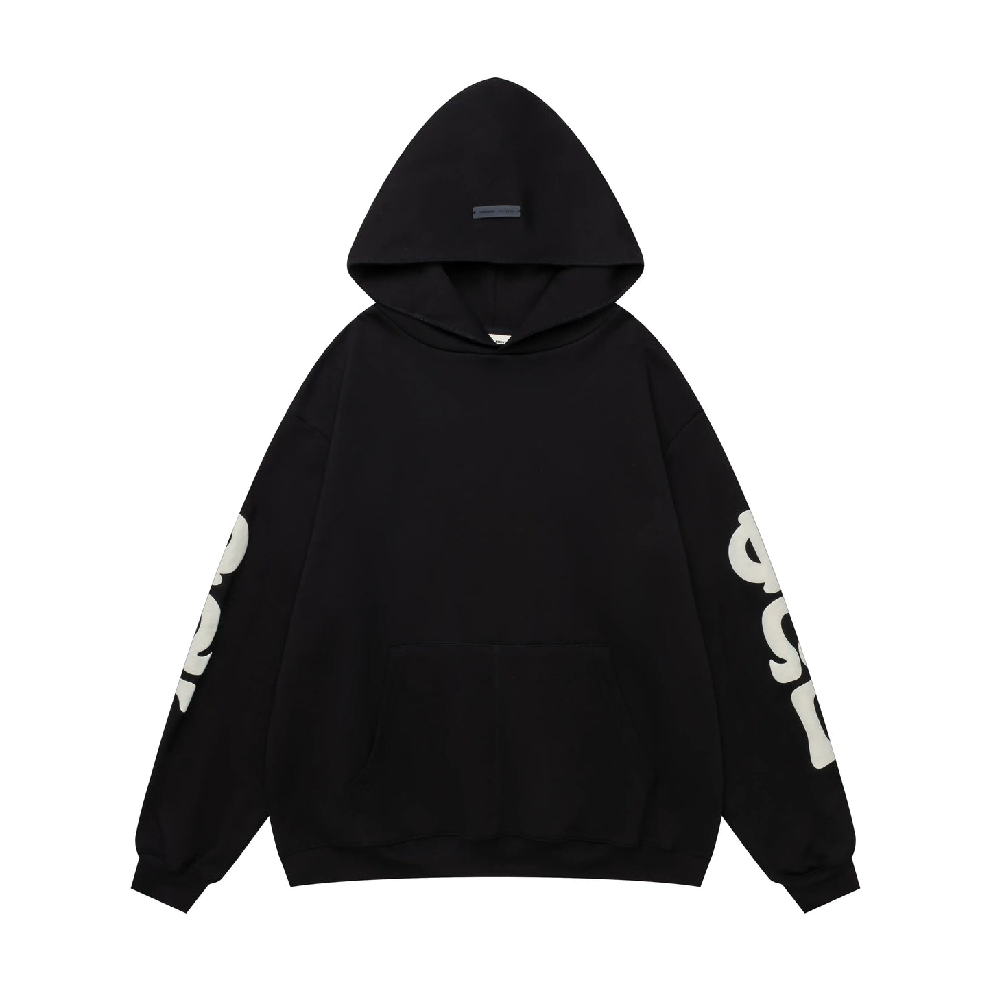 Fear of God Essentials Black Hoodie | Premium Everyday Black Pullover Hoodie
