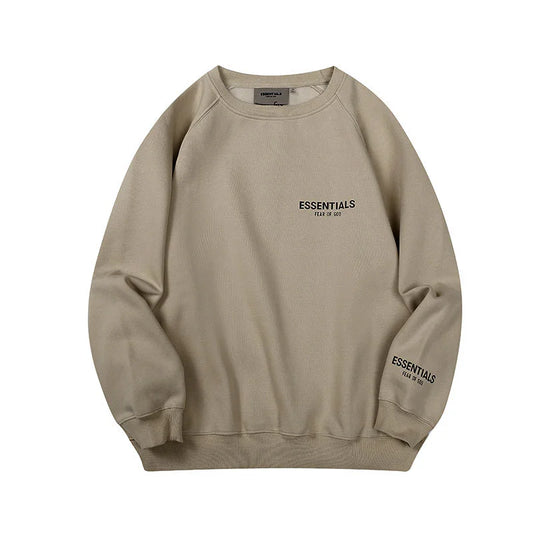 Pale Rock Essentials Sweatshirt, Soft Neutral Crewneck