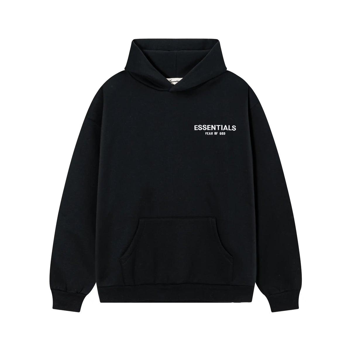 Black Essentials Tracksuit Pullover