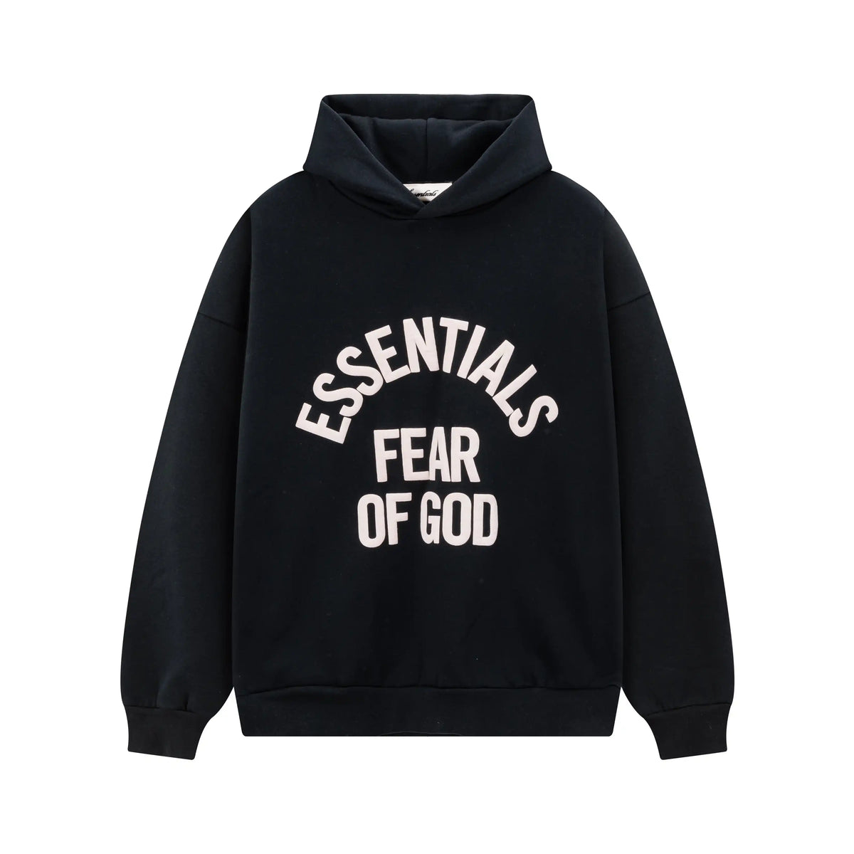 Black Essentials Tracksuit Pullover