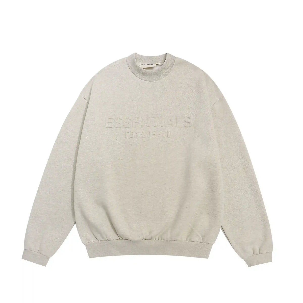 Oatmeal Heather Essentials Tracksuit Pullover