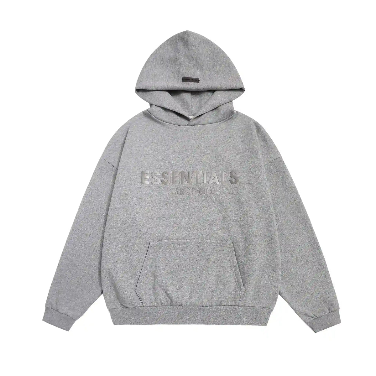 Cloudy Gray Essentials Tracksuit Pullover