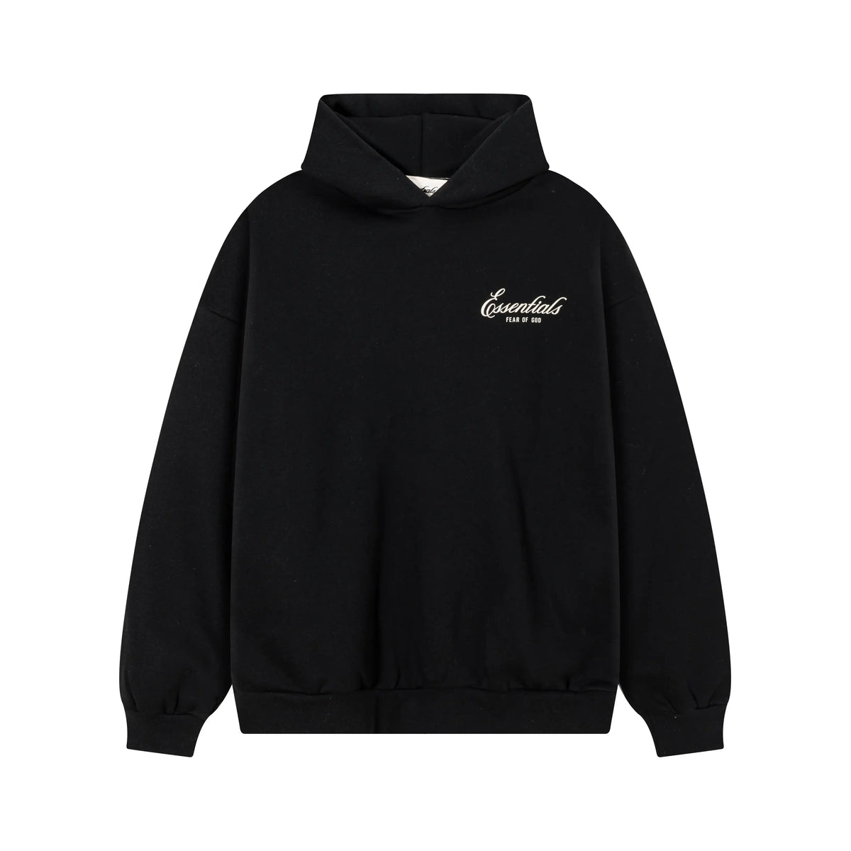 Black Essentials Tracksuit Pullover