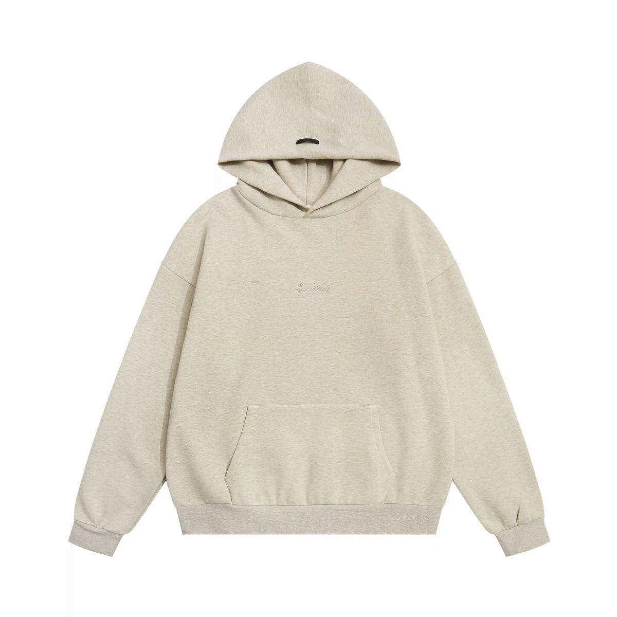 Essentials Hoodie in Ivory White | Relaxed Fleece