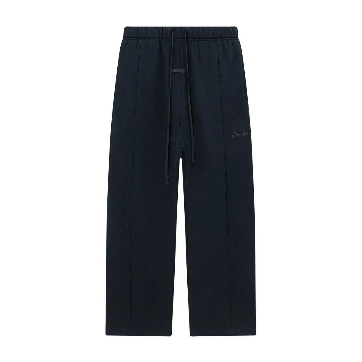 Essentials Sweatpants – Black Relaxed Fleece