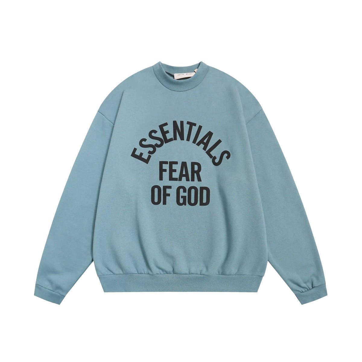 Essentials Sweatshirt in Coastal Blue – Off-Duty Edit