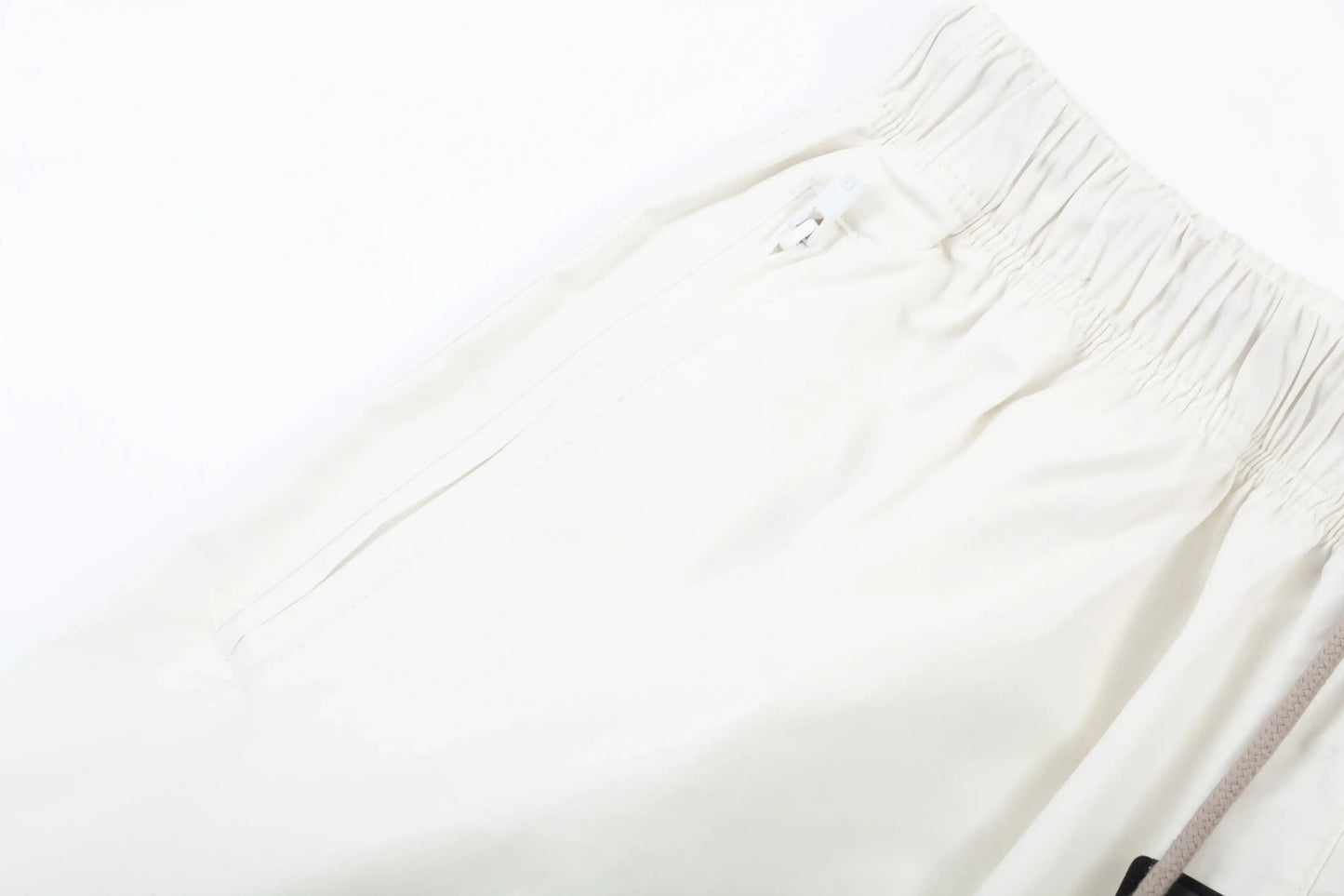 Eggshell sweatpants relaxed fit joggers by Fear Of God