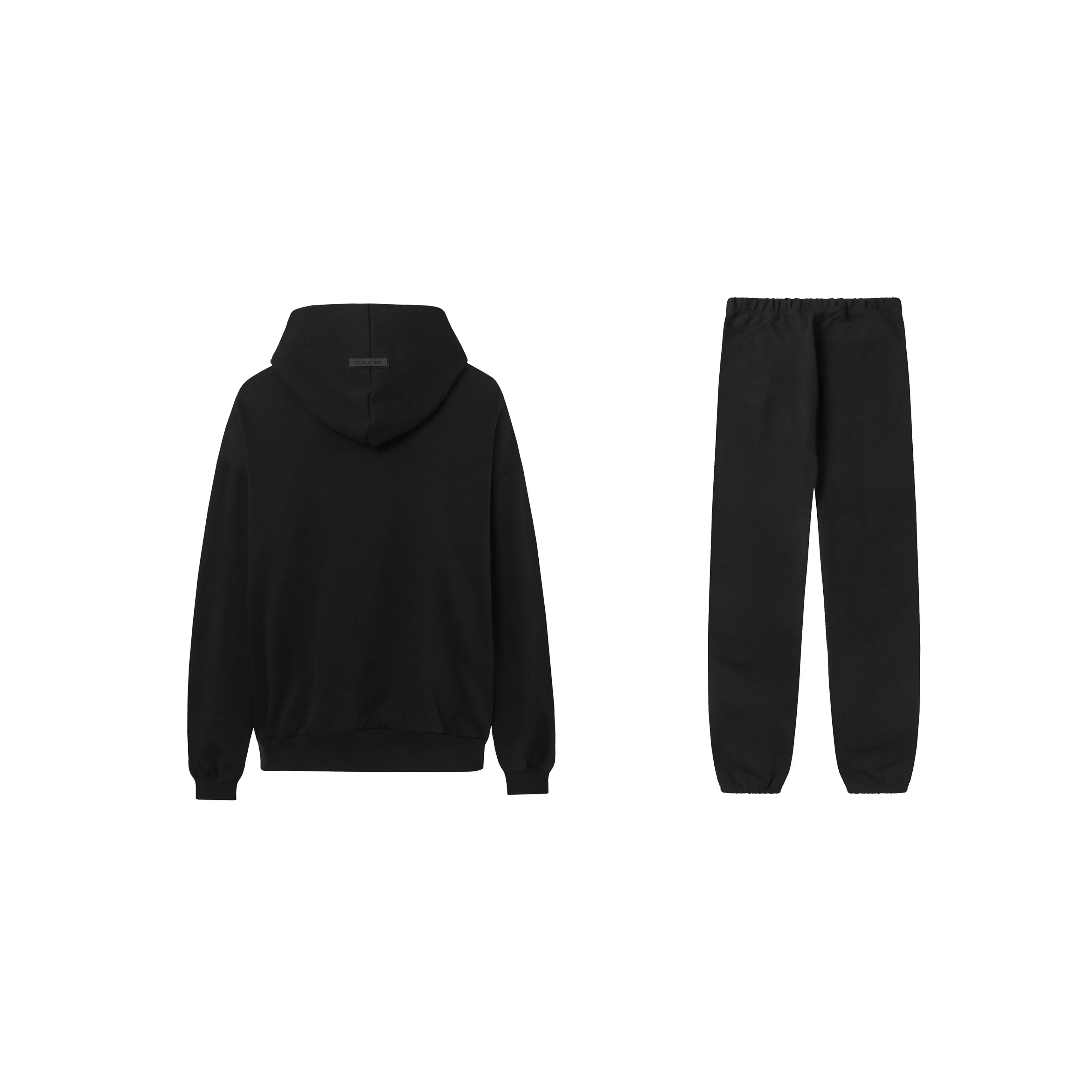 ESSENTIALS Clothing Black Tracksuit