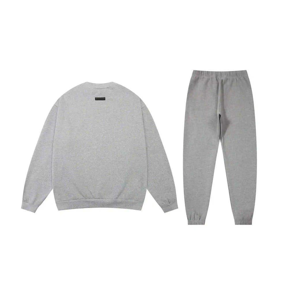 ESSENTIALS Clothing Dark Heather Oatmeal Tracksuit