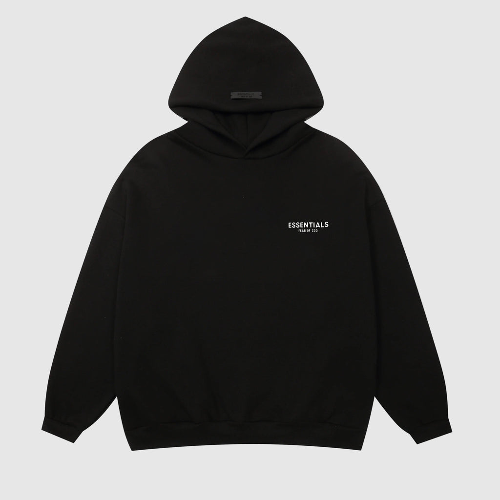 ESSENTIALS Clothing Black Hoodie