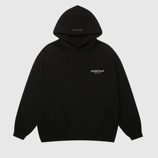 Essentials Black Hoodie – Fear of God