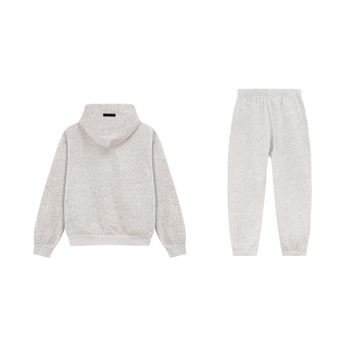 Light Heathered Oatmeal Essentials Tracksuit Pullover
