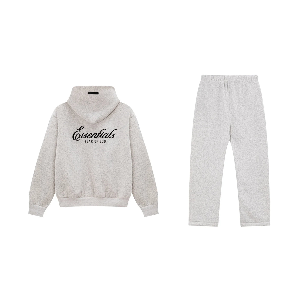 Light Heathered Oatmeal Essentials Tracksuit Pullover