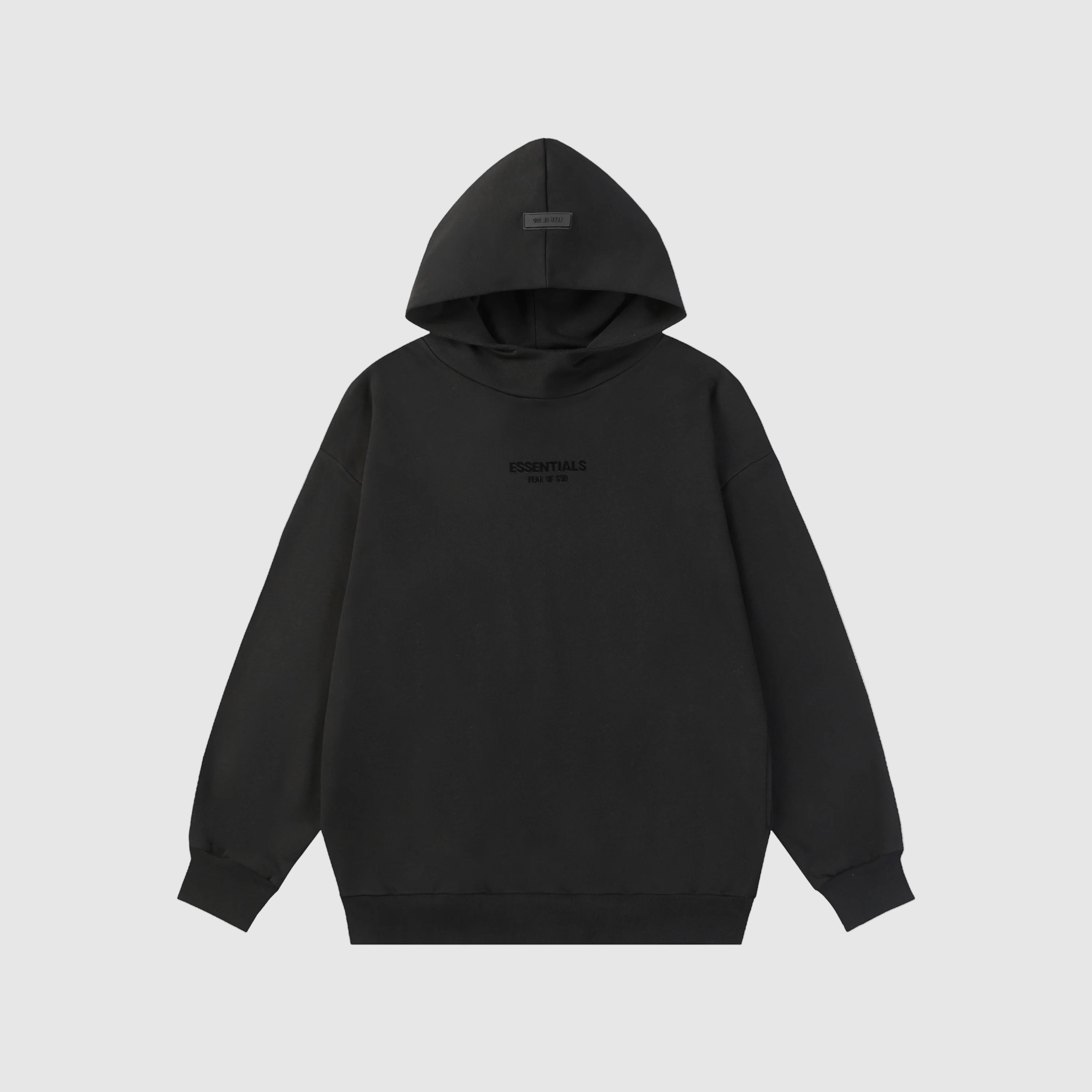 ESSENTIALS Clothing Black Hoodie