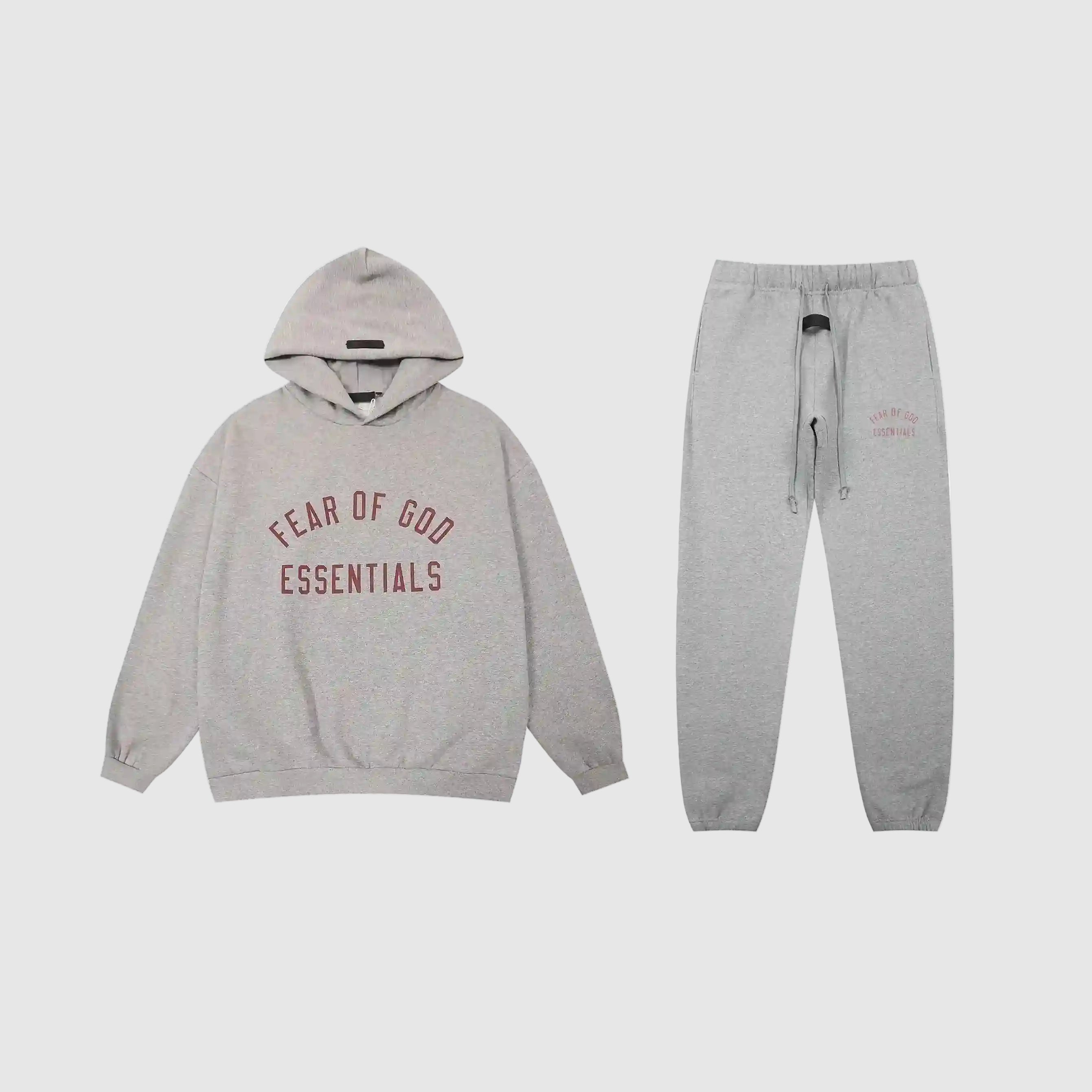 ESSENTIALS Clothing Light Heather Oatmeal Tracksuit