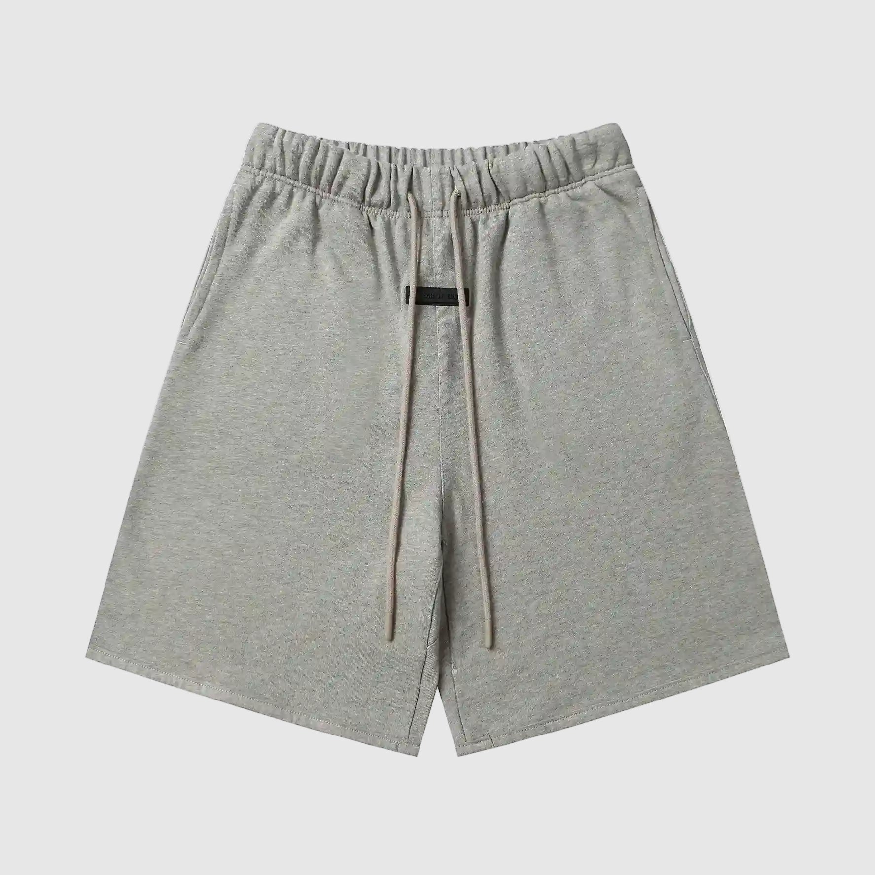 Essentials Clothing Dark Heather Oatmeal Short