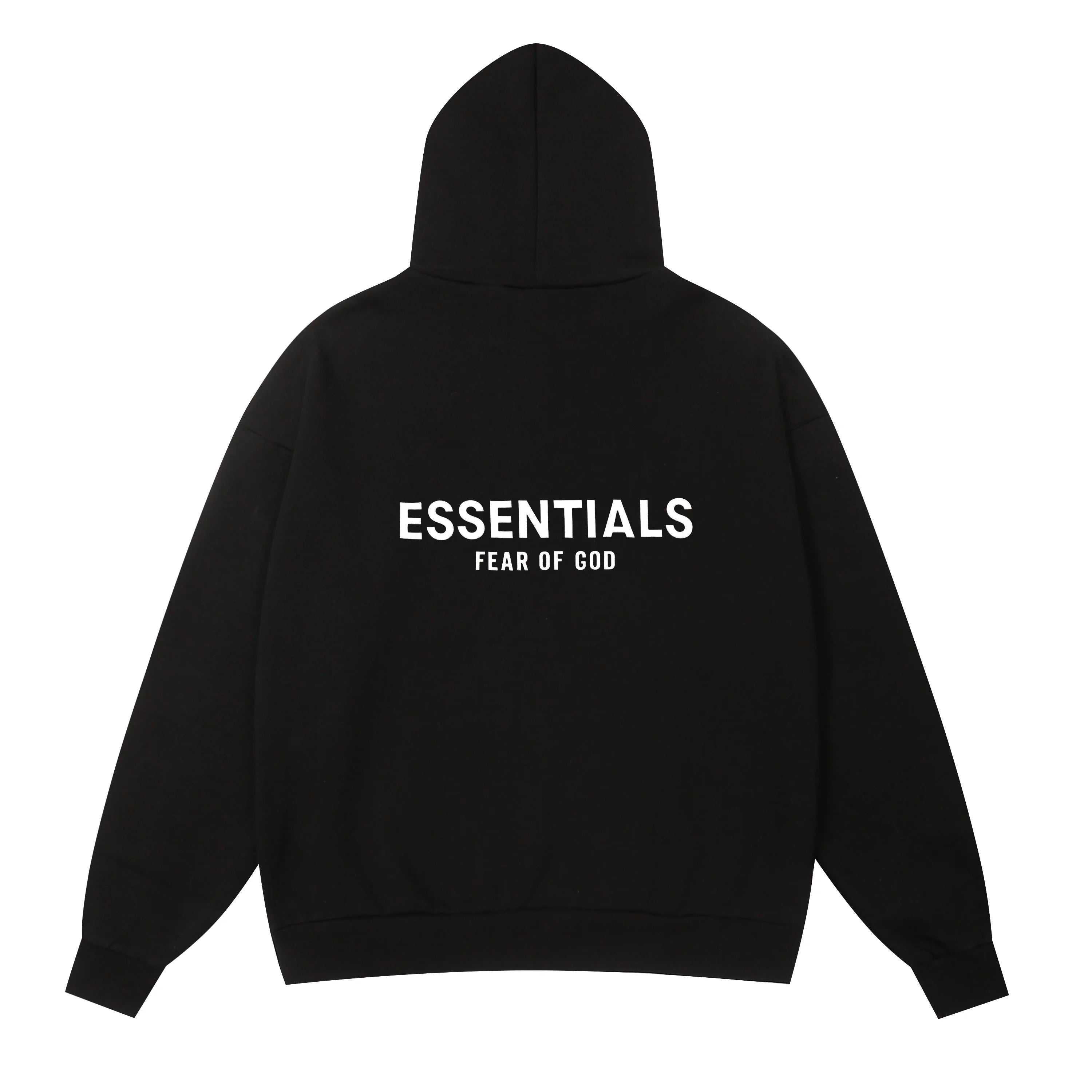 ESSENTIALS Clothing Black Hoodie