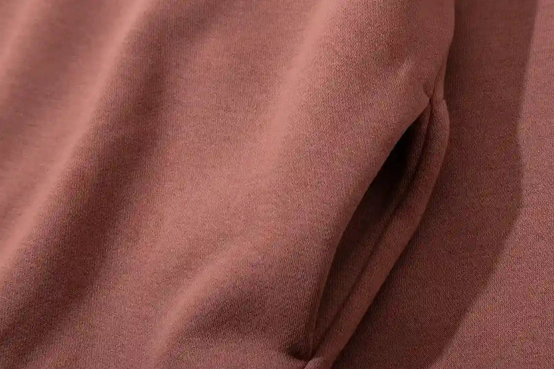 essentials dark chestnut hoodie everyday outfit look